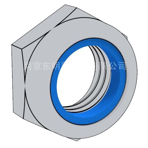 ISO 10511 - 2012 六角尼龙锁紧薄螺母