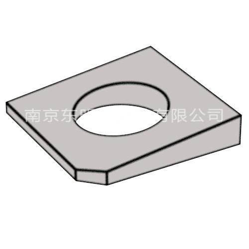 GB/T 853 - 1988 槽钢用方斜垫圈